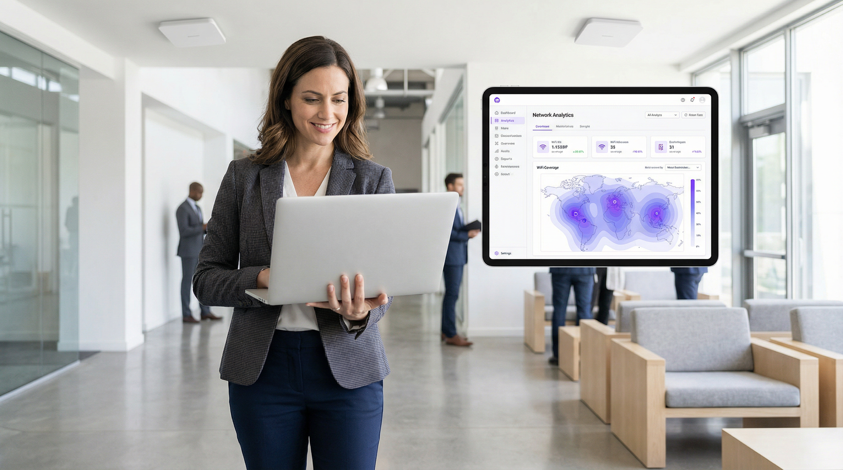 Band Steering and Load Balancing for High-Density WiFi