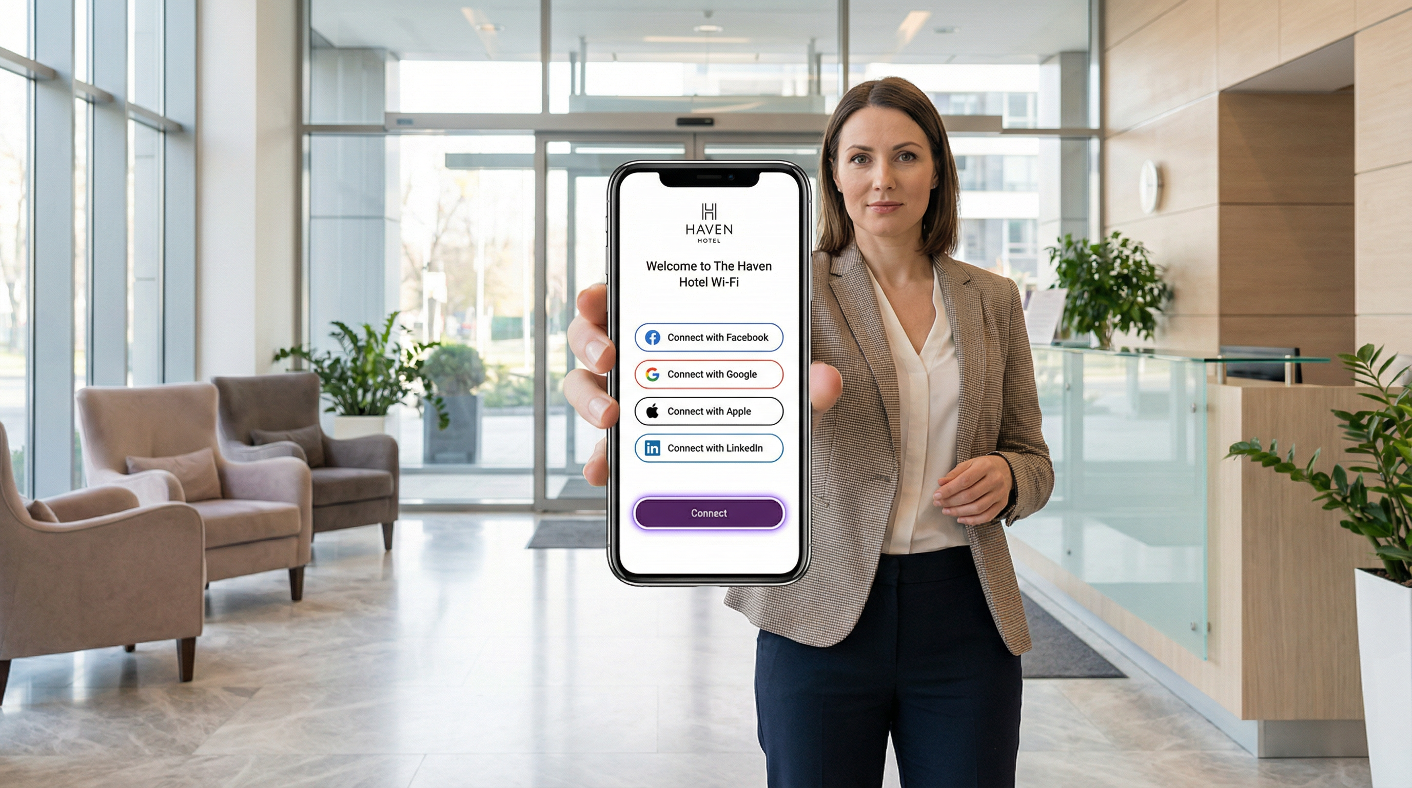 Social Login for Guest WiFi: Facebook, Google, Apple and LinkedIn